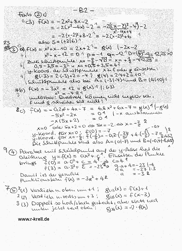 Lösung Seite 2 (handschriftl.)