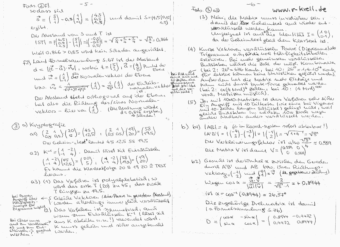 Lösung Seiten 5 und 6 (handschriftl.)